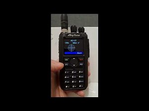 Anytone AT-D878UV Satellite function demo