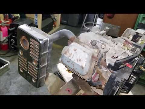 Briggs Vanguard 9hp engine Fire up. With Udizzy1969