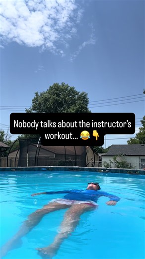 Halfway through summer, and my body is definitely feeling it. 😂💙 People see the 10-minute lessons, but they don’t always see what that adds up to. ✨ 42 incredible students ✨ 7 hours in the water most days ✨ Hundreds of repetitions ✨ Countless smiles, tears, breakthroughs, and victories It’s exhausting… but I wouldn’t trade it for anything. Every float learned, every swim mastered, and every confident child around water makes every sore muscle worth it. Now excuse me while I enjoy my 10-minute