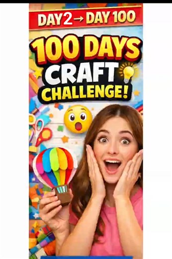 ✨100 DAY CHALLENGE Day 2✨#shortvideo #shorts #origami