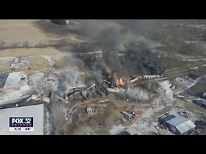 Explosion possible in wake of Ohio train derailment