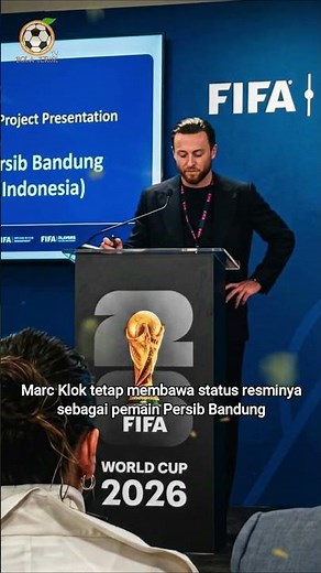 Klok Represents Persib at FIFA World Cup Program