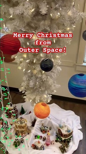 Merry Christmas From Outer Space #space #outerspace #christmas #merrychristmas #alien #christmas2025