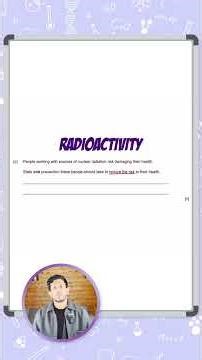 GCSE Physics: Exam Question | Radiation Safety