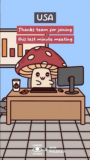 Meetings Be Like: Europe vs USA 💻 Animation | Original Video: Under Studio x ​⁠‪@danpulzello‬