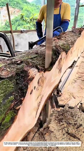 Corte con precisión milenaria: Cómo la madera viva se transforma en estructura sólida