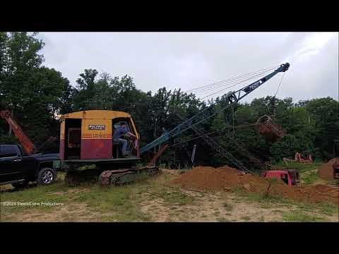 Casting with a Bucyrus-Erie 15-B Dragline