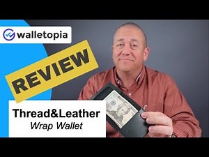 Thread & Leather’s Wrap Wallet makes cash a first class citizen!