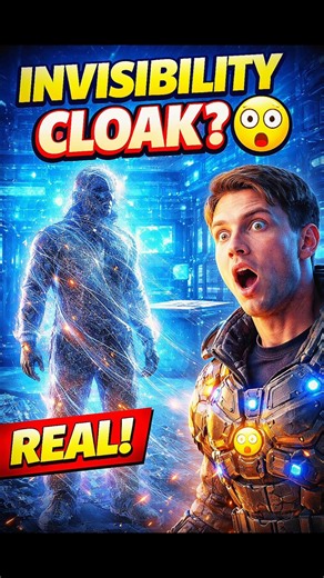 Invisibility Cloak?😲 #facts #viral #science