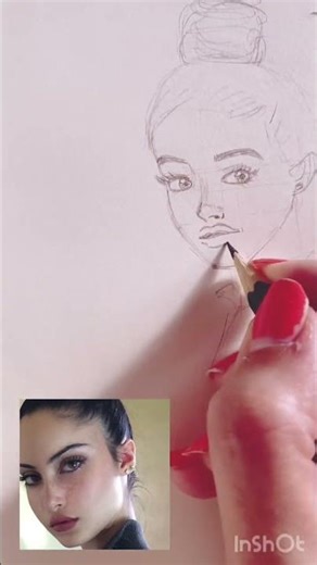 How to Sketch a Woman’s Face Quickly | Easy Portrait Drawing