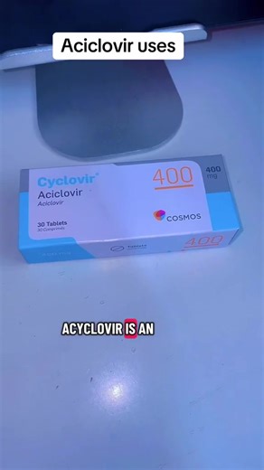 Aciclovir is used to treat viral infections like herpes, chickenpox, and shingles. #Aciclovir #Antiviral #HealthTips