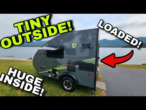 TINY but HUGE INSIDE! Loaded Little RV! ALiner Ascape!