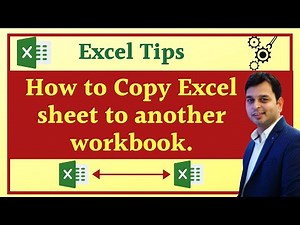 How to copy excel sheet to another excel file without losing layout and format | Excel Tips