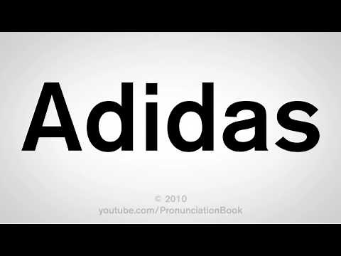 How to Say Adidas