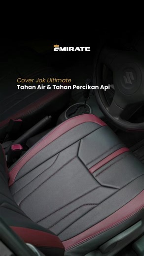 Mau interior mobil langsung naik kelas? Dengan Cover Jok Emirate tipe Ultimate, tampil mewah, bahan tebal 1,4 mm, tahan air, tahan percikan api, dan sudah UV protection. Perlindungan maksimal tanpa ribet, karena pemasangannya praktis dengan tali klik & velcro.⁣ ⁣ Upgrade jok mobilmu sekarang! Chat kami untuk konsultasi & reservasi pemasangan. #mobil #coverjok #tahanair #jokcustom #bengkelmobiljogja