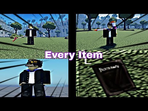 All Items + Jotaro Showcase | Jump Showdown