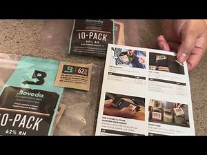 Boveda 62% Two Way Humidity Control Packs For Storing ½ oz – Size 4 || Product Review