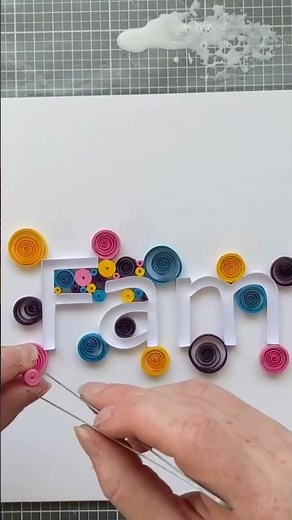 TUTO QUILLING: Tableau Mots et Prénoms + CODE PROMO