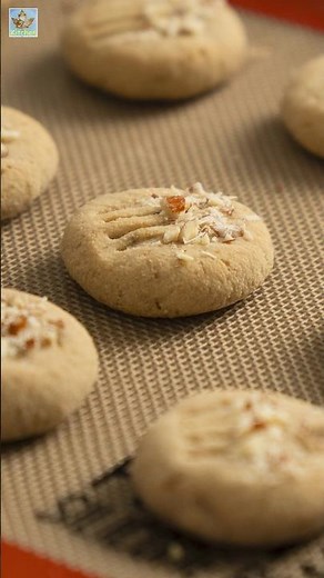 2 Ingredients Almond Cookies - No added sugar and easy to make