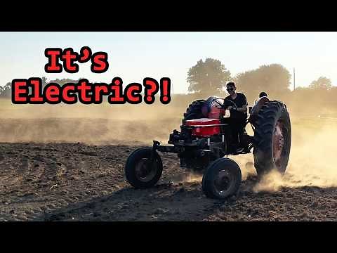 I converted a 60-year-old tractor to electric