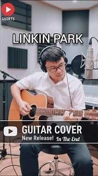 TUTORIAL IN THE END LINKIN PARK ⁉️ COVER #tutorial #guitar #cover #fingerstyle #viral #shortsvideo