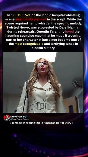 In Kill Bill: Vol. the famous hospital hallway scene almost sounded very different #movie #fact