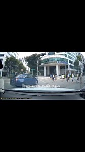 Singapore Road Accident on Reels