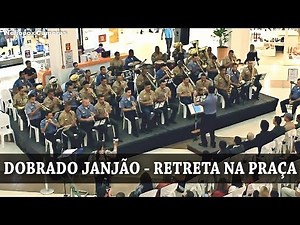 Dobrado Janjão - Exército Brasileiro, Polícia Militar MT e Bombeiros MT - Retreta na Praça. Cuiabá.