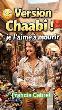 😳 Francis Cabrel in Chaabi style 🇲🇦 | Je l’aime à mourir (Remix 🔥)
