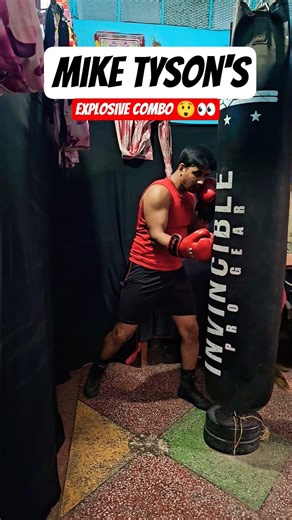 Mike TYSON'S EXPLOSIVE Combo Tutorial! 👀💯| #shorts #miketyson #ytshorts