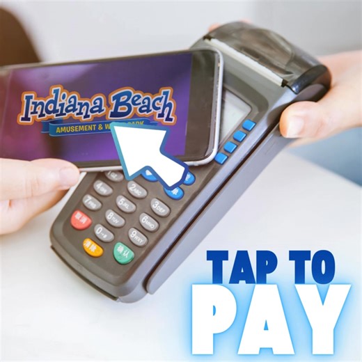 New at Indiana Beach: Tap to Pay is HERE! 💳✨ No more digging for cash or waiting in long lines—we’ve rolled out Tap to Pay across the park! Whether you’re grabbing an IB taco, satisfying your sweet tooth at IB Dipped, or picking up that must-have souvenir from Stuffaroo's, just tap and go with your phone or card. 🕒 Faster checkouts = more time for rides, slides, and thrills! 💥 More convenience. Less hassle. All-day fun, made easier. #IndianaBeach #TapToPay #SummerMadeEasy #NoWalletNoProblem |