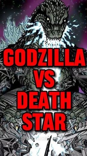 Could Godzilla DESTROY The Death Star? #godzilla #kaiju #vs #starwars #darthvader #powerscaling #dc