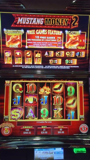 #7 Chasing the MAJOR on Mustang Money 2 #slot #casino #lasvegas