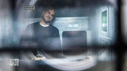 Comancheros boss Mark Buddle is in custody in Melbourne, facing life behind bars for a string of drug charges. Federal Police took no chances, transporting the former fugitive in secret and under the cover of darkness amid security concerns. #9News | WATCH LIVE 6pm | 9 News