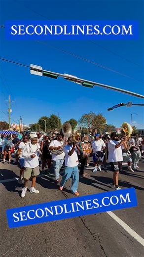 Second Lines on Instagram: "📍 South Claiborne . #secondlines #secondlinesunday #onlyinneworleans #neworleans #blackculture"