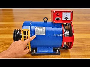 I Regret Not Knowing This Secret Sooner! Restoring a Forgotten 220V Generator Like New!