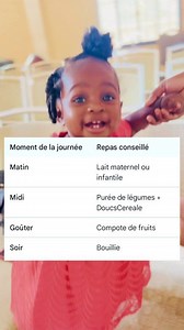 Menu du jour : Bébé de 6 mois et plus | Bébéchou