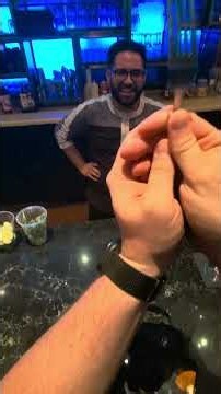 Orlando mentalist blowing minds at Disneys Coronado Springs resort bending a fork using pk!