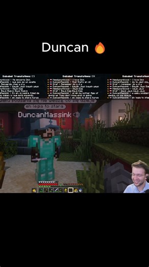 Duncan 🔥 || #graf #duncan #qsmp #minecraft #legia #ytshorts