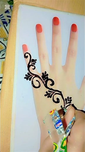simple easy mehandi design ❤️💫