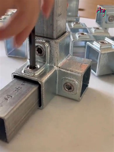 Build Anything in Minutes with This Square Tube Connector | A&G Gallery
