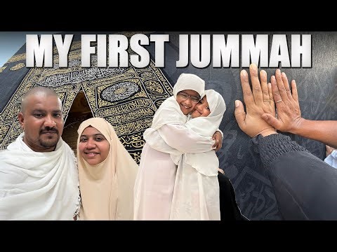 Touched Kaaba🥹❤️ | My first Jummah🤩 | Asifa Azar