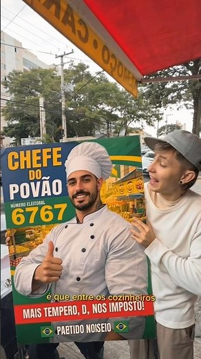 O MELHOR COZINHEIRO É O SEMPRE PRÓXIMO! 🤓🇧🇷
