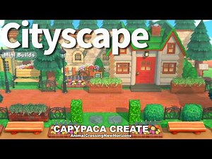 【あつ森】省スペースで出来る「ヨーロッパ風な街並み」の作り方│European Cityscape【AnimalCrossingNewHorizons】