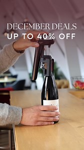 Save up to 40% with the December Deals, Coravin’s final sale of the year! Give the wine lover in your life the ability to explore the world of wine without limitation, one perfect glass at a time. Because Life Is Better By-the-glass | Coravin