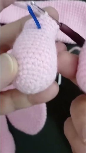 Long-eared Rabbit leg pattern #discoverme #babyblanketpatterns #crochet #knitting