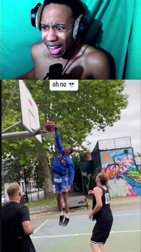 SORRY TO THE MAN UNDER THE RIM #DUNK