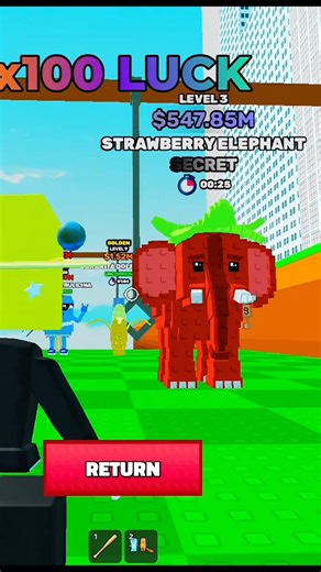 I FINALLY GOT THE RAREST SECRET IN Swing Obby for Brainrots!?! 😱🤫 #roblox