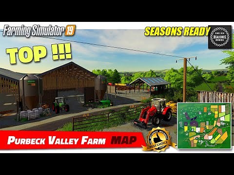 FS19 | NEW MAP "Purbeck Valley Farm" - review