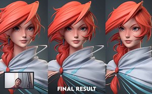 Sculpting Faye Full Process Timelapse